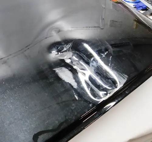 9 後部右ドア (金属) シール付き (損傷あり) Tesla モデル 3 1081440-E0-C