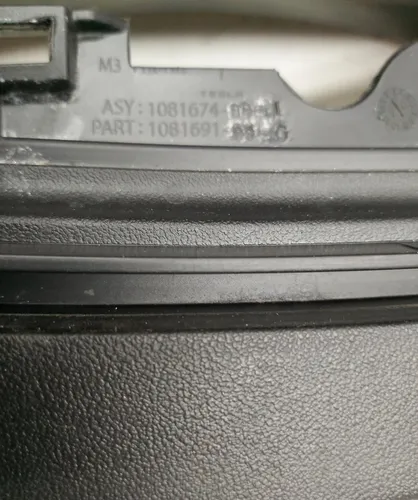 8 Scatola sotto il cofano (vasca) modello Tesla 3 1081674-99-I