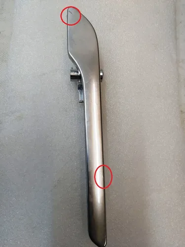 Poignée de porte avant arrière gauche CHROME avec dommages Tesla Model 3 1081831