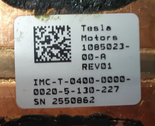 Шунт високовольтної батареї REV01 Tesla model S REST 1085023-00-A