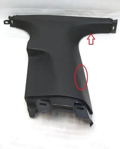 Накладка стойки В нижняя левая Tesla model 3 1086296-00-J