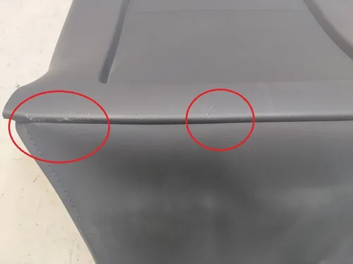 Cubierta de almohadilla trasera de asiento de 1ra fila con daño Tesla modelo 3, modelo Y 1088966-00-B