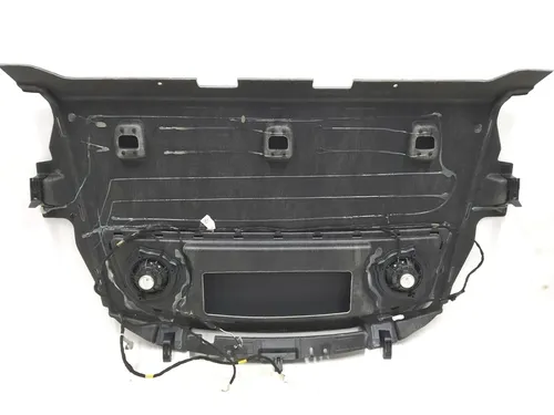 Upper luggage compartment shelf without stop lamp assembly with wiring and speakers Tesla model 3 1128021-00-E