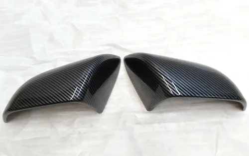 Комплект накладок дзеркал зовнішніх на шкаралупу Carbon Fiber Tesla model 3 1092290-1092292