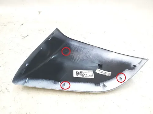 Verlegen des Spiegels des äußeren rechten oberen (Shell) PPSW mit Beschädigung des Tesla-Modells 3 1092292-11-D