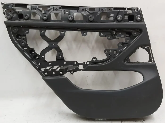 1 Card (skeleton) of the door of the rear left PREM BLACK (damaged) Tesla model 3 1090413-01-L