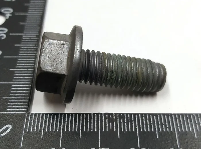 Болт HF,M10x27,STL[109],ZNNI,SMAT Tesla model 3, model Y 1108938-00-B