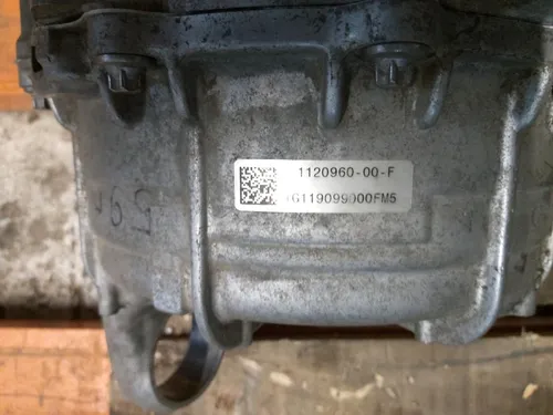 Мотор передний без инвертора,теплообменника,маслянных фильтр,насоса, штуцеров,сайлентблоков Tesla model 3, model Y 1120960-00-F