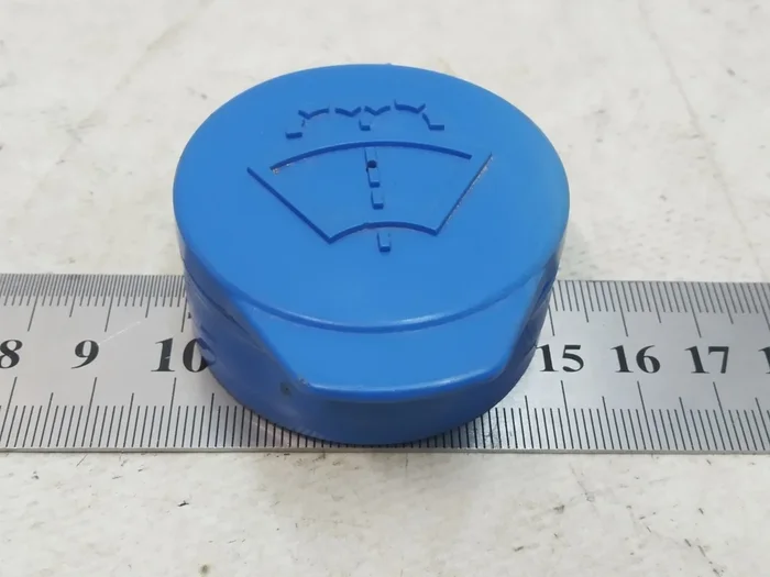 Cap washer blue (damaged) Tesla Model S, Model S REST, Model S Feb 2021, Model X, Model X Mar 2021, Model 3, Model 3 Jan 1131028-00-A