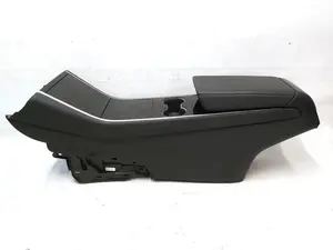 Centralkonsol armlæn sort plastik sort underbesætning uden tæpper, blokke, ledninger, stikkontakter, USB Tesla Model 3 1087900-00-E