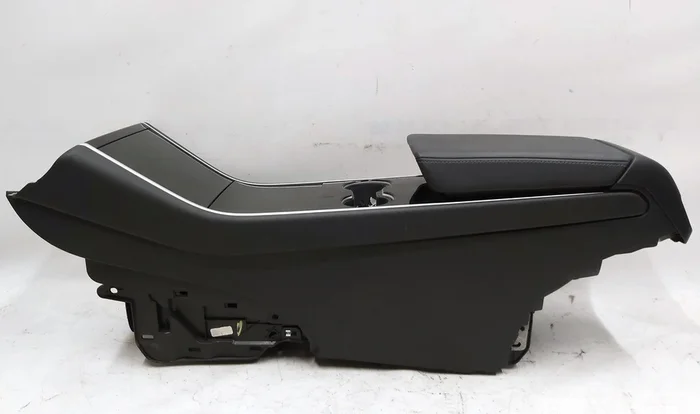 Mittelkonsolen-Armlehne Schwarz Getränkehalter Kunststoff Schwarz ohne hintere obere Abdeckung und Matte für Tesla Modell 3 Telefone 1087900-00-E