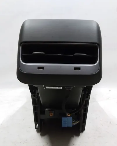 Mittelkonsolen-Armlehne Schwarz Getränkehalter Kunststoff Schwarz ohne hintere obere Abdeckung und Matte für Tesla Modell 3 Telefone 1087900-00-E