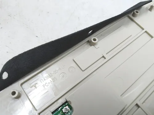 2 Espejo parasol izquierdo NEGRO ALC con conjunto de iluminación e imán Tesla modelo S REST 1143852-00-A