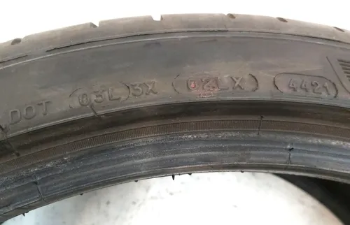 TIRE, 255/35R21 98W XL M S MICHELIN PILOT SPORT FRONT Tesla model Y 1188248-00-B