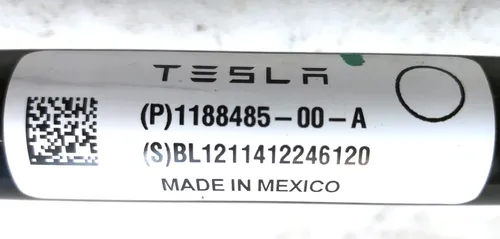 Стабилизатор задний 25 мм AWD в сборе с кронштейнами крепления (скобами) Tesla Model Y 1188485-00-A