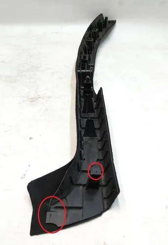 Venstre bagagerumsgulvbeslag med trim Tesla model Y 1492953-00-C