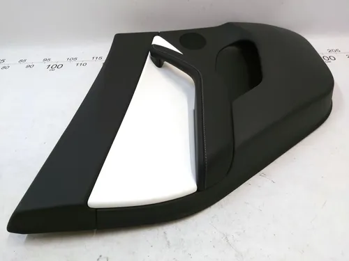 Conjunto de cartão da porta traseira esquerda PREM WHITE Tesla Model Y 1497296-92-B