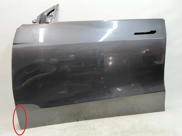 Puerta delantera izquierda (metal) PMNG con junta Tesla Modelo Y 1505460-12-A