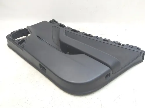 Placa da porta dianteira direita PREM BLACK (parte superior do painel inferior de plástico macio) com bloco de vidro (fosco) Modelo Tesla 3 1514769-89-B