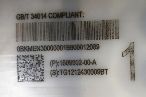 Standard Range Plus Tesla Modell 3 Hauptbatteriemodul 1104428-00-W