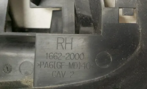 Obudowa lusterka zewnętrznego prawa Tesla model S, model S REST 1041318-00-G