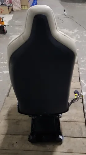 1 Stoel van de 2e rij links PUR CRM met bont. per. (zonder regeleenheid en airbag) (zonder elektrisch verstelbare stoel) Tesla model X 3123509-03-A