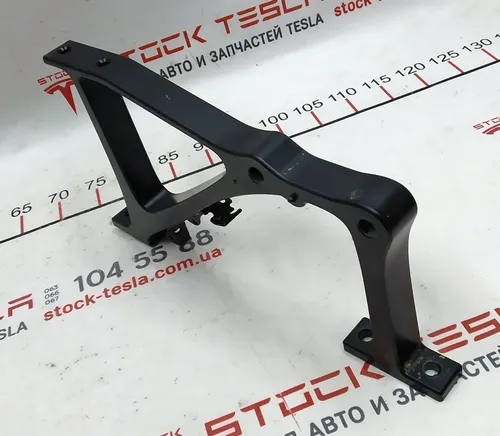 Stelstøtte til 2. sæderække 60/40 venstre/højre, samlet med kroner. fastgørelse af de manuelle oplåsningskabler. urværk Tesla model X 3123713-03-A