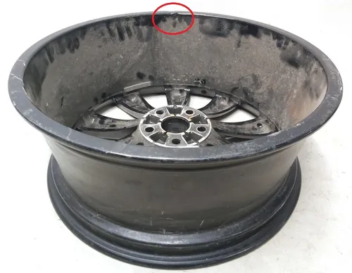 Колісний диск BLACK TURBINE 21x8.5 J з пошкодженням Tesla model S, model S REST 1054042-00-B