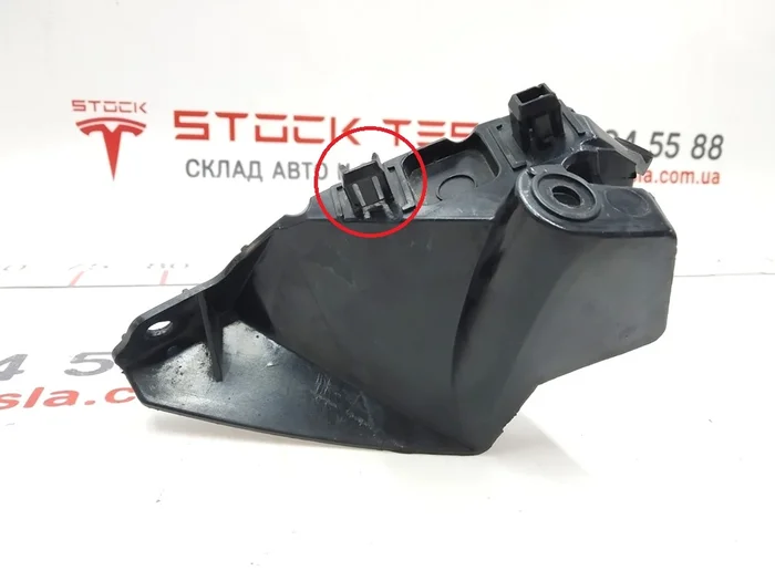 2 6005888-00-C x 손상된 전면 좌측 펜더 가이드 (쉘) Tesla 모델 S, 모델 S REST 1095495-00-A