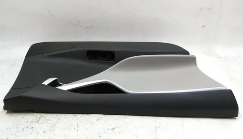 Cartão da Porta Dianteira Esquerda NO ADPT PUR/PVC PRETO/CINZA Sem Vidro Elétrico com Danos Modelo Tesla S, modelo S REST 6006071-24-M