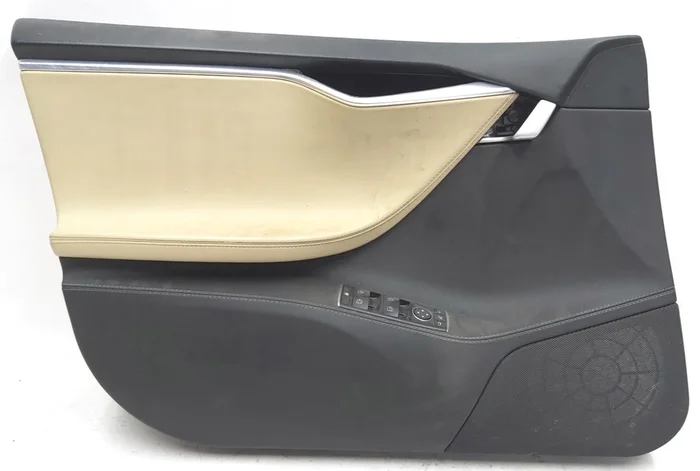 左前门卡总成 NO ADPT PUR / PVC BLACK / TAN Tesla Model S、Model S REST 6006071-23-M