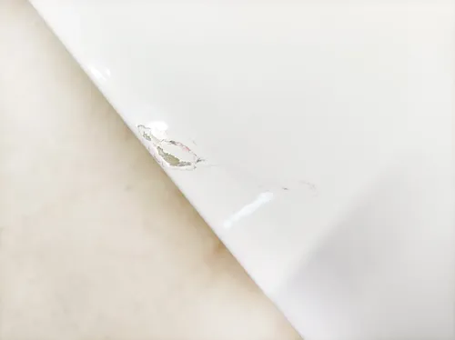 باب خلفي يمين (معدن) PBCW مع تلف تيسلا موديل S 6006566-E0-H