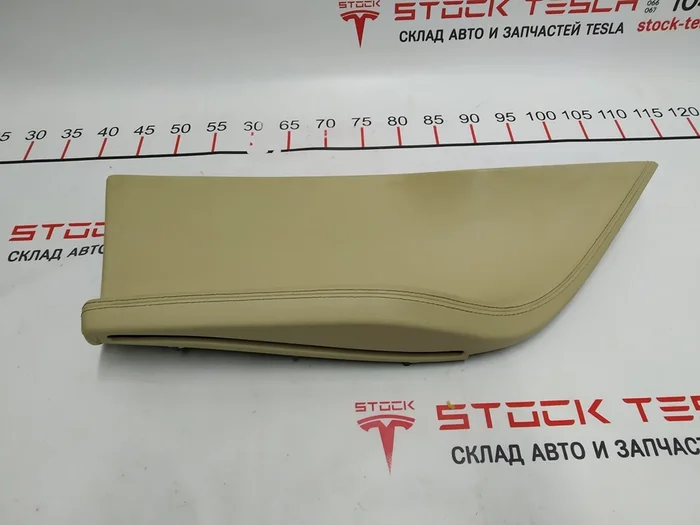 6007509-00-W Bolsillo para tarjetas en la puerta delantera izquierda NGMP (cuero granulado, con iluminación adicional) para Tesla Model S, SR. Elemento funcional de revestimiento interior. Al igual que otras piezas de Tesla disponibles para su compra en e