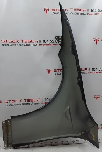 2 Přední pravý blatník PMNG s poškozením Tesla model S, model S REST 6008027-12-D